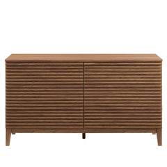 Render Walnut 63" 6-Drawer Dresser - Ornate Home
