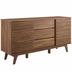 Render Walnut 63" Sideboard Buffet Table or TV Stand - Ornate Home