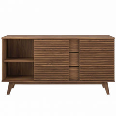 Render Walnut 63" Sideboard Buffet Table or TV Stand - Ornate Home