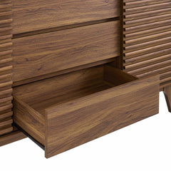 Render Walnut 63" Sideboard Buffet Table or TV Stand - Ornate Home