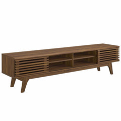 Render Walnut 70" Entertainment Center TV Stand - Ornate Home