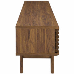 Render Walnut 70" Entertainment Center TV Stand - Ornate Home