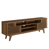 Render Walnut 71" Media Console TV Stand - Ornate Home