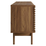 Render Walnut 71" Media Console TV Stand - Ornate Home