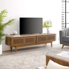 Render Walnut 71" TV Stand - Ornate Home