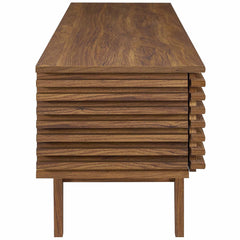 Render Walnut 71" TV Stand - Ornate Home