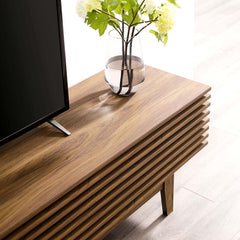 Render Walnut 71" TV Stand - Ornate Home