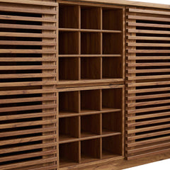 Render Walnut Bar Cabinet - 17x46" - Ornate Home