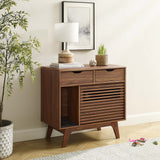 Render Walnut Cat Cabinet - Ornate Home
