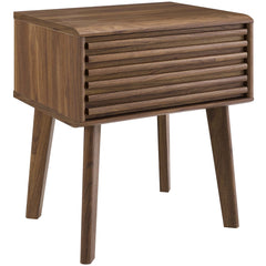Render Walnut End Table - Ornate Home