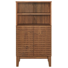 Render Walnut Freestanding Bathroom Storage Cabinet - Ornate Home