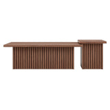 Render Walnut Nesting Coffee Tables (Set of 2) - Ornate Home