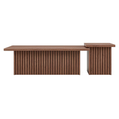 Render Walnut Nesting Coffee Tables (Set of 2) - Ornate Home