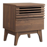 Render Walnut Nightstand - 15x19" - Ornate Home