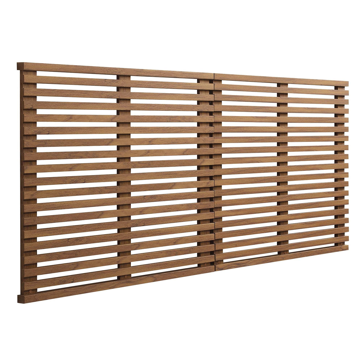 Render Walnut Wall Mount King Headboard - Ornate Home