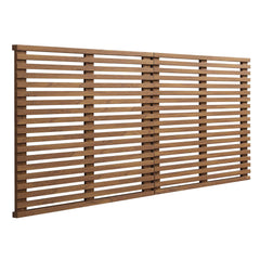 Render Walnut Wall Mount King Headboard - Ornate Home