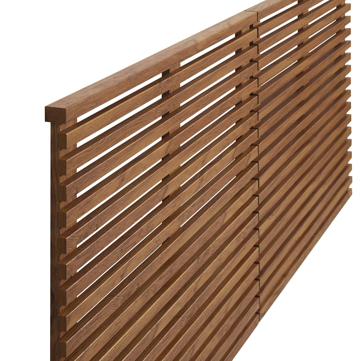 Render Walnut Wall Mount King Headboard - Ornate Home