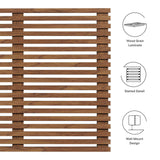 Render Walnut Wall Mount King Headboard - Ornate Home