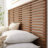 Render Walnut Wall Mount King Headboard - Ornate Home