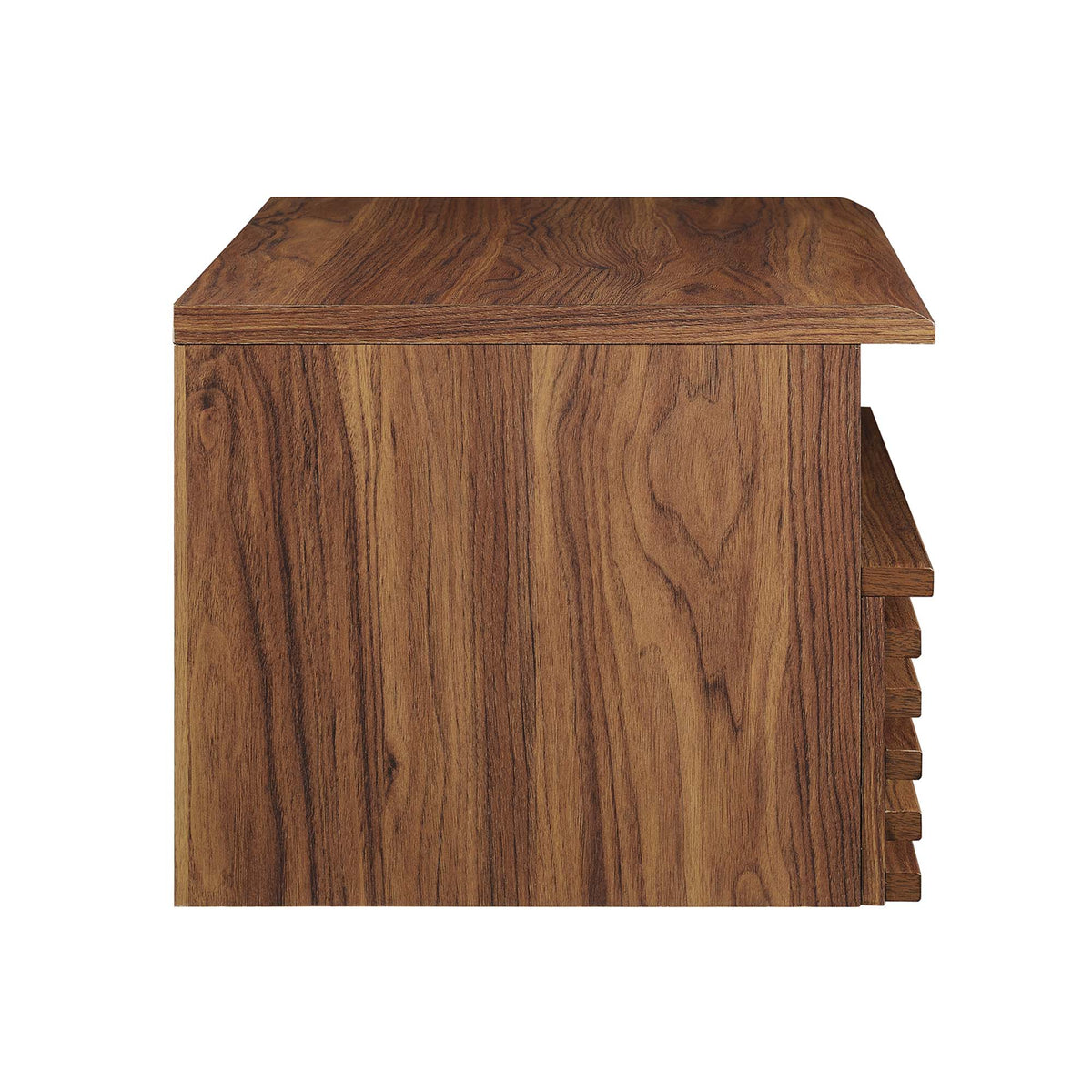 Render Walnut Wall-Mount Nightstand - Ornate Home