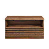 Render Walnut Wall-Mount Nightstand - Ornate Home