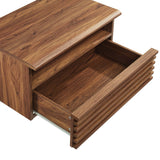 Render Walnut Wall-Mount Nightstand - Ornate Home