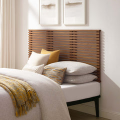 Render Walnut Wall Mount Queen Headboard - Ornate Home