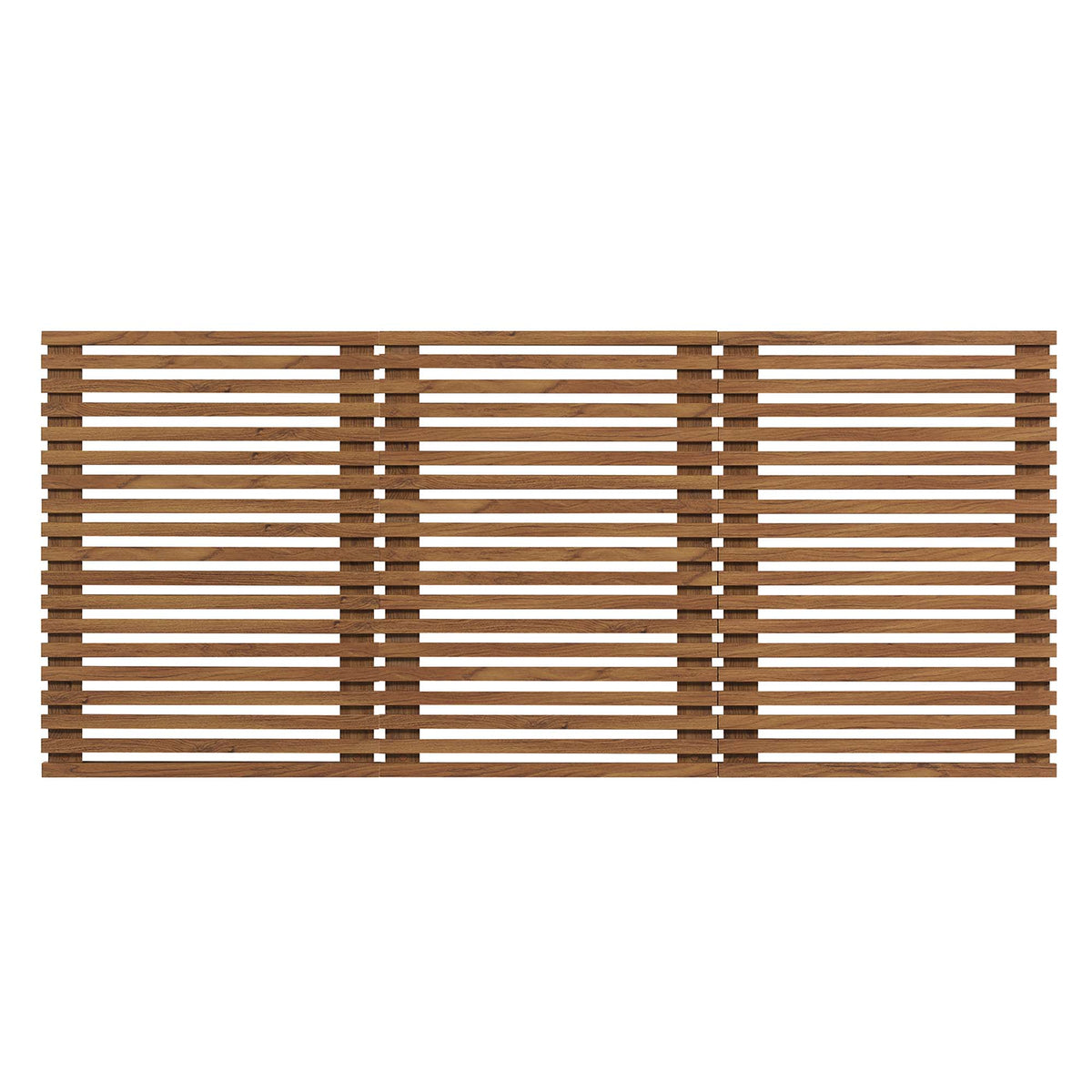 Render Walnut Wall Mount Queen Headboard - Ornate Home