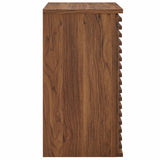 Render Walnut Wall Mounted Bathroom Cabinet - Ornate Home