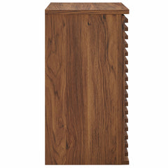 Render Walnut Wall Mounted Bathroom Cabinet - Ornate Home