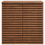 Render Walnut Wall Mounted Bathroom Cabinet - Ornate Home