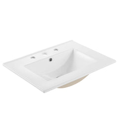 Render Walnut/White 62" Wall-Mount Double Sink Bathroom Vanity - Ornate Home
