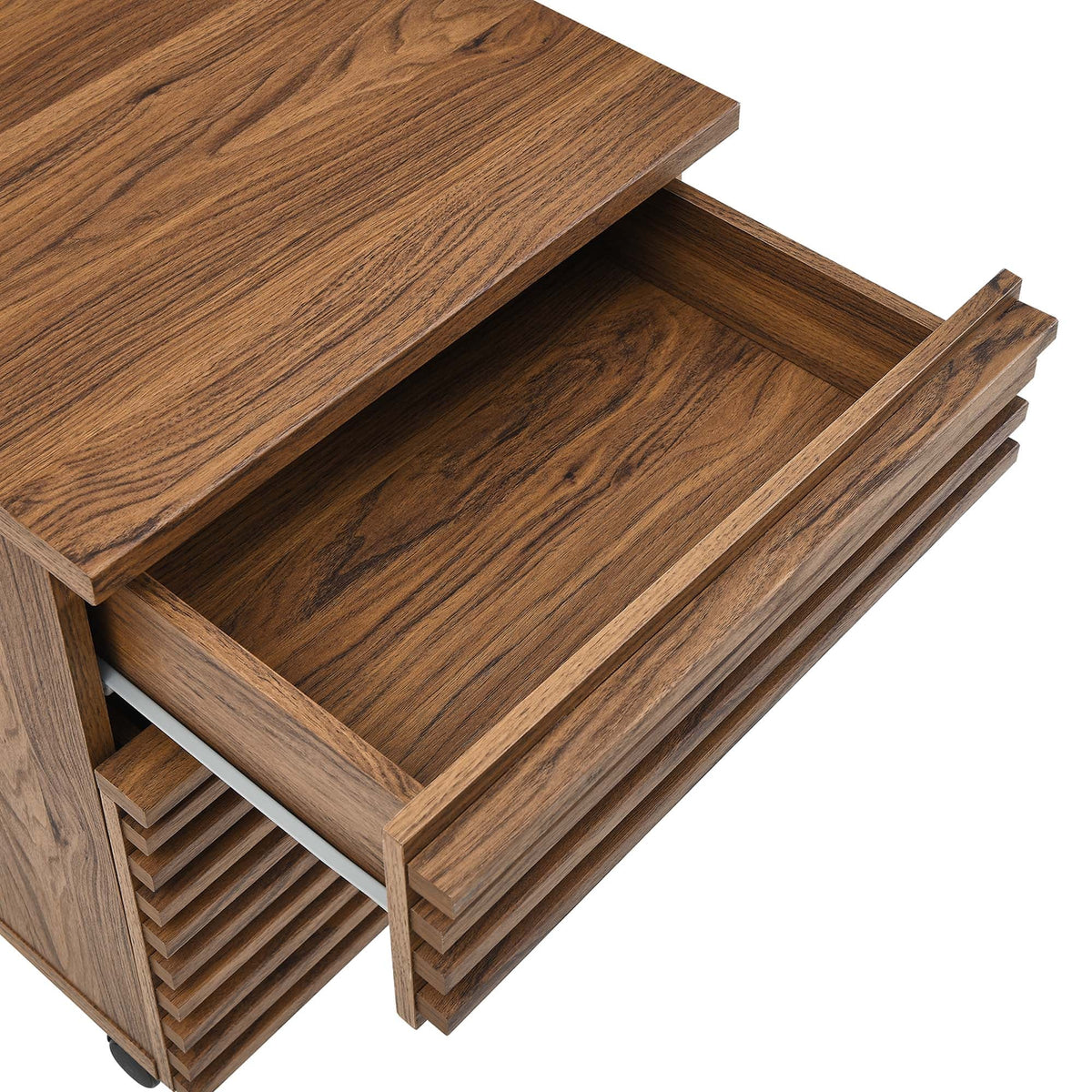 Render Walnut Wood File Cabinet - Ornate Home