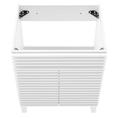 Render White 24" Bathroom Vanity Cabinet (Sink Basin Not Included) - Ornate Home
