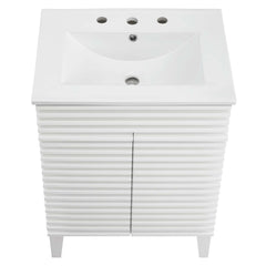 Render White 24" Bathroom Vanity - Ornate Home