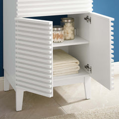 Render White 24" Bathroom Vanity - Ornate Home