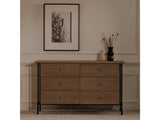 Rene Brown 6 Drawer Dresser - Ornate Home