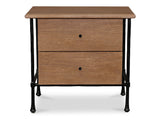 Rene Brown Nightstand - Ornate Home
