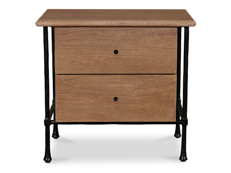 Rene Brown Nightstand - Ornate Home