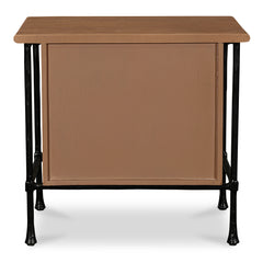 Rene Brown Nightstand - Ornate Home