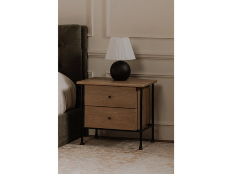Rene Brown Nightstand - Ornate Home