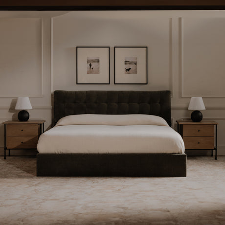 Rene Brown Nightstand - Ornate Home