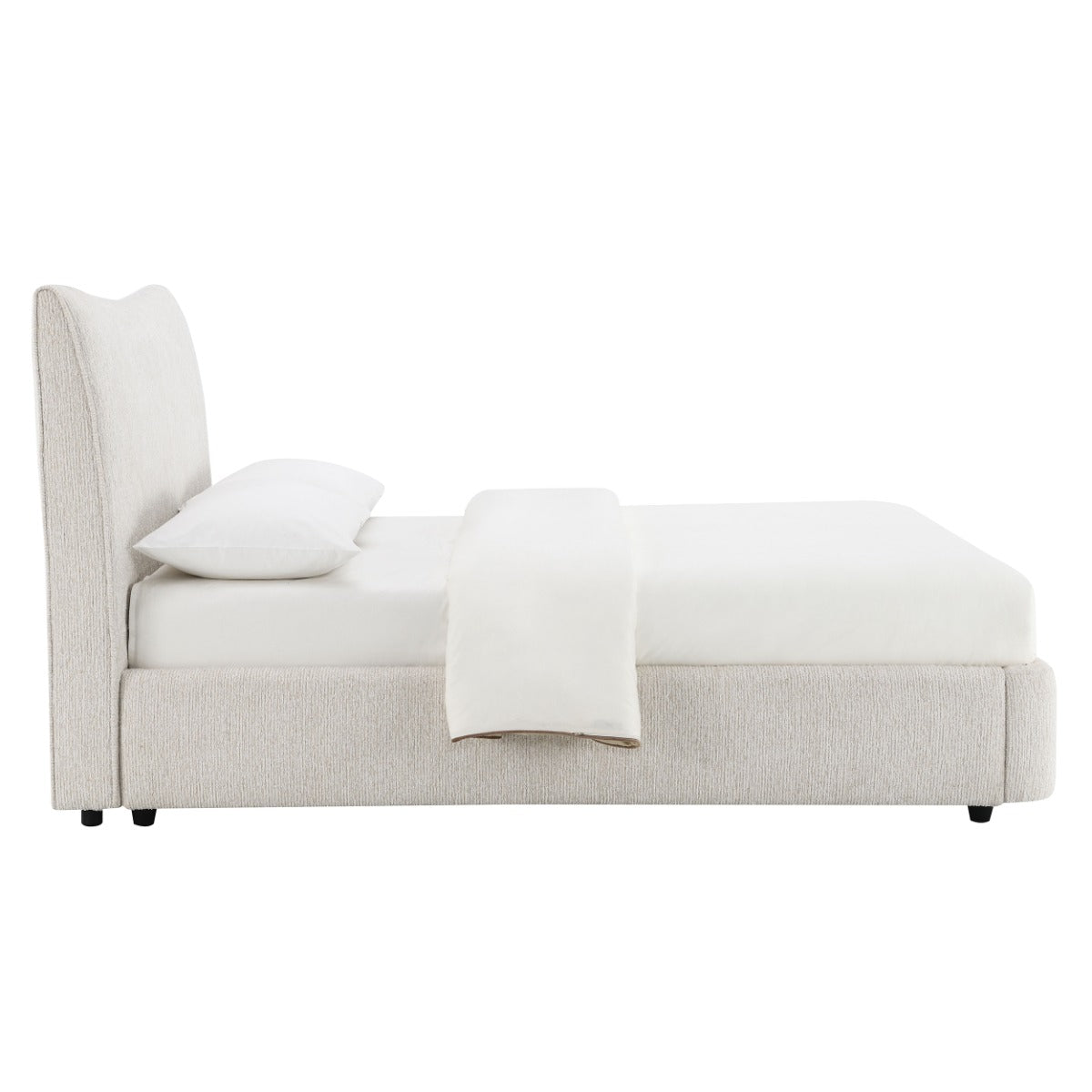 Renee Aperol Beige Eastern King Bed - Ornate Home