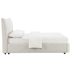 Renee Aperol Beige Queen Bed - Ornate Home