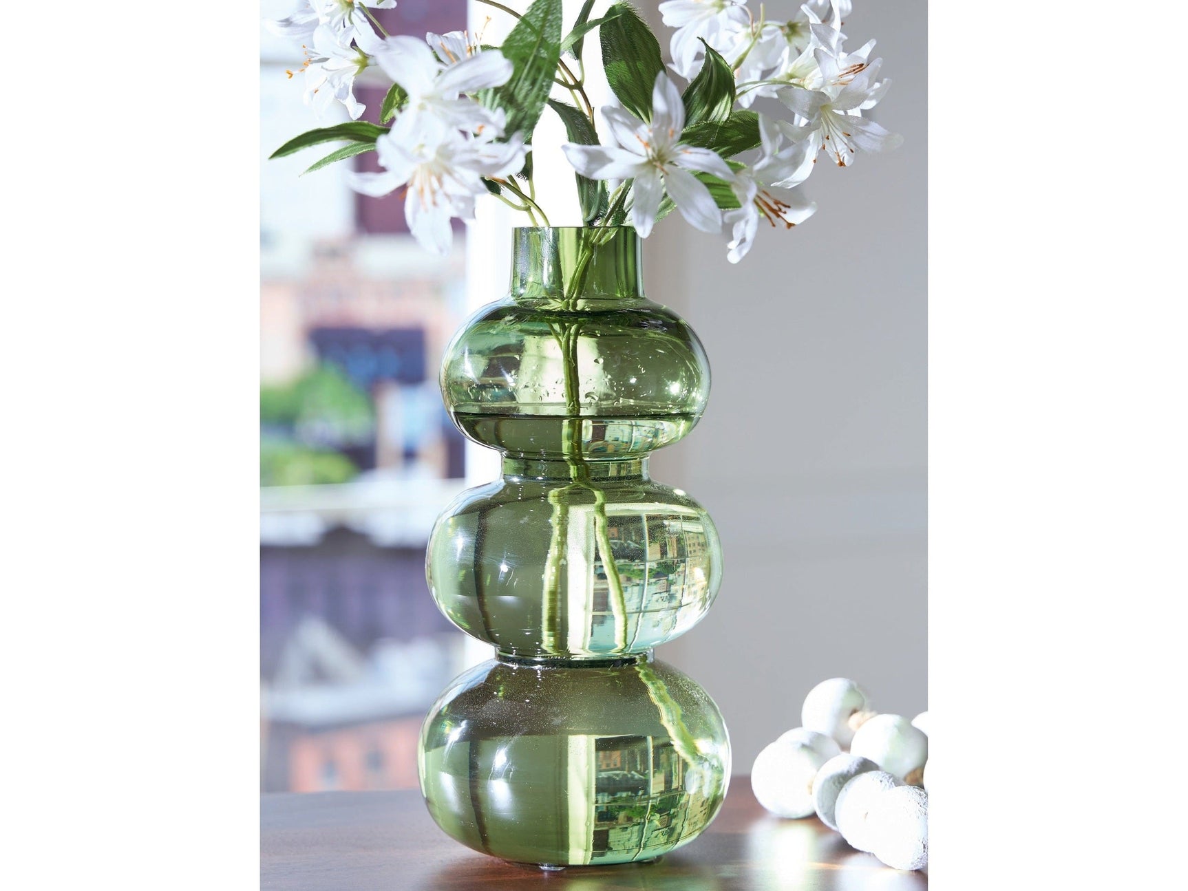 Renethorne Green Vase (Online Special Price) - Ornate Home