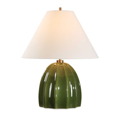 Renna Moss Green Table Lamp - Ornate Home