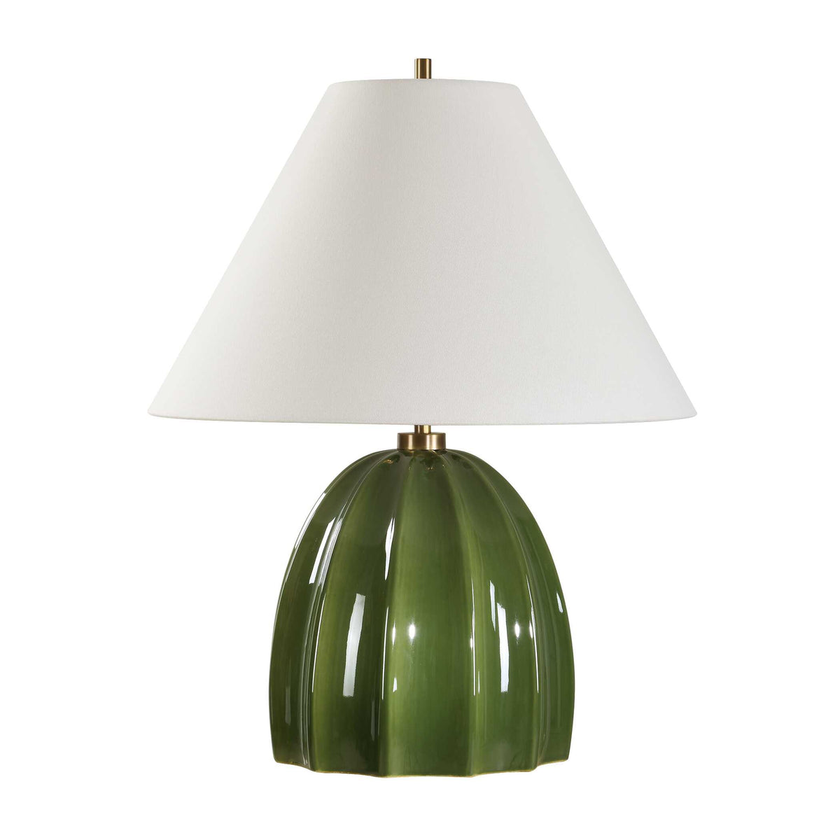 Renna Moss Green Table Lamp - Ornate Home