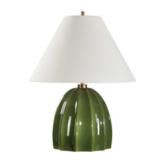 Renna Moss Green Table Lamp - Ornate Home