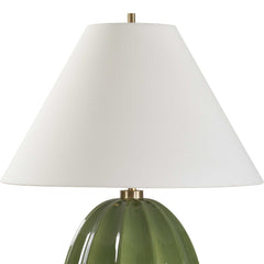 Renna Moss Green Table Lamp - Ornate Home