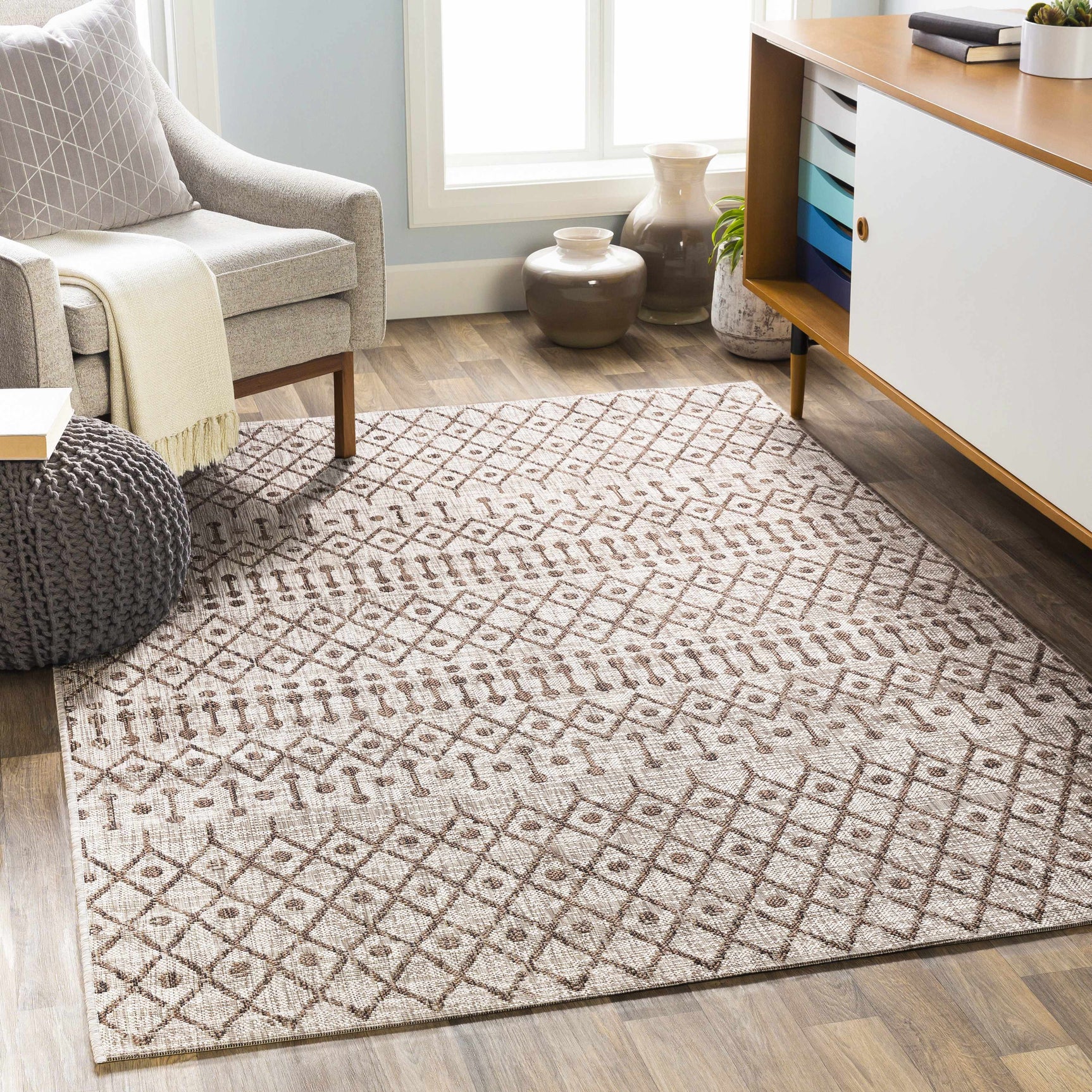 Rennert Outdoor Area Rug - Clearance - Ornate Home